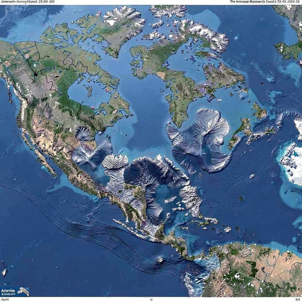AI-generated illustration of Amerasian Basin