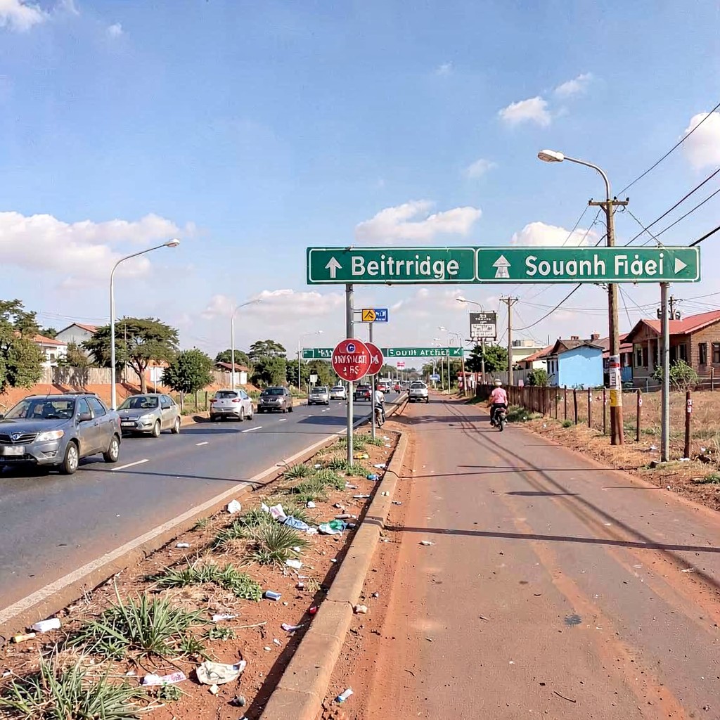 AI-generated illustration of Beitbridge