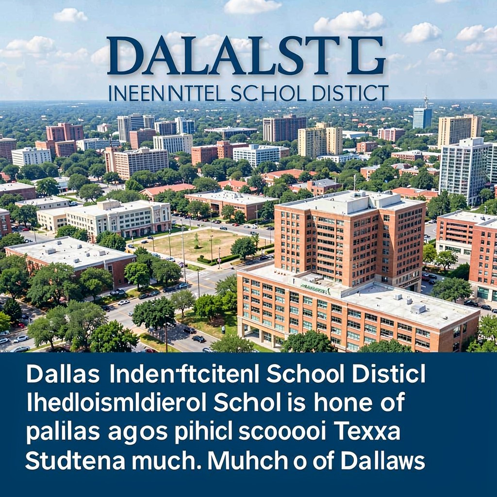 AI-generated illustration of Dallas Independent School District