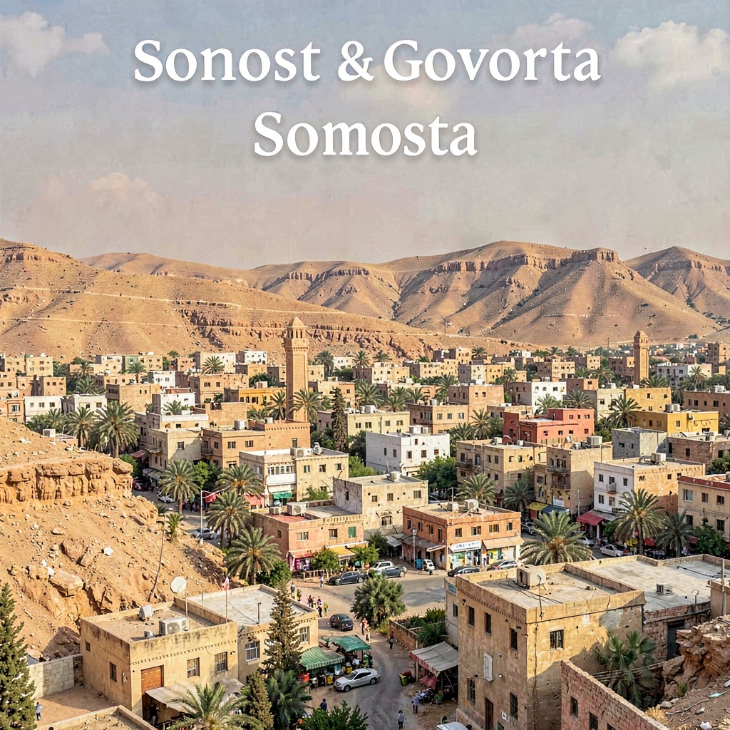 AI-generated illustration of Somosta