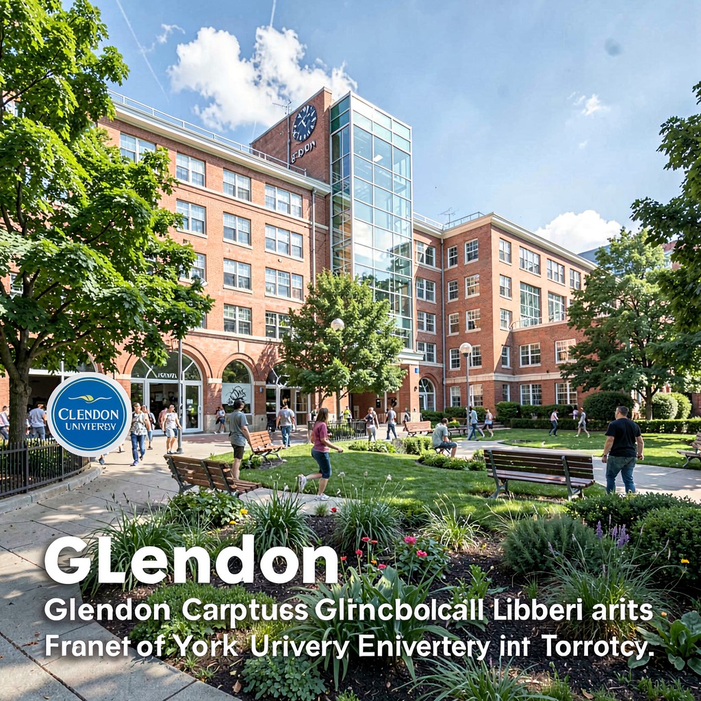 AI-generated illustration of Glendon Campus