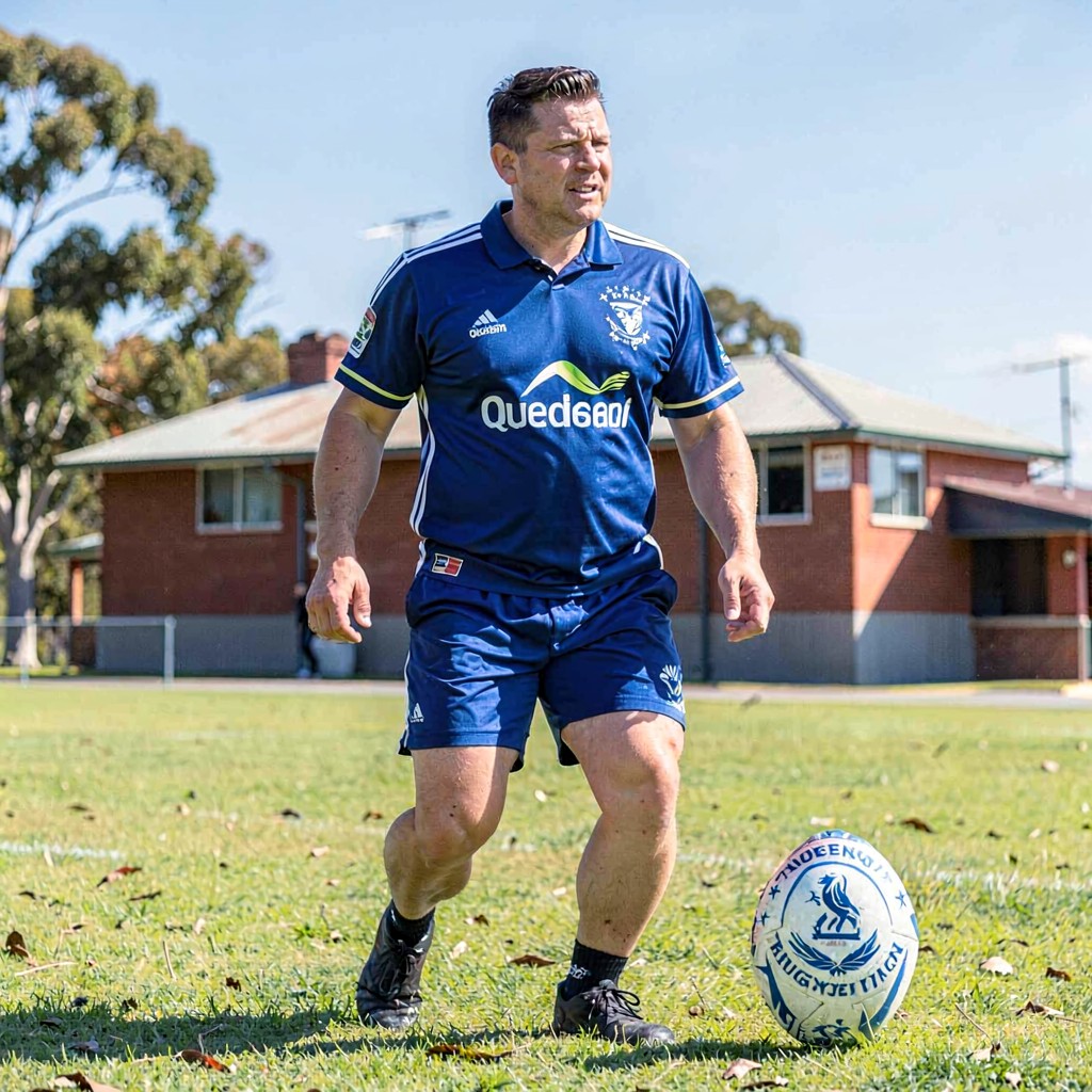 AI-generated illustration of Queensland Rugby Union