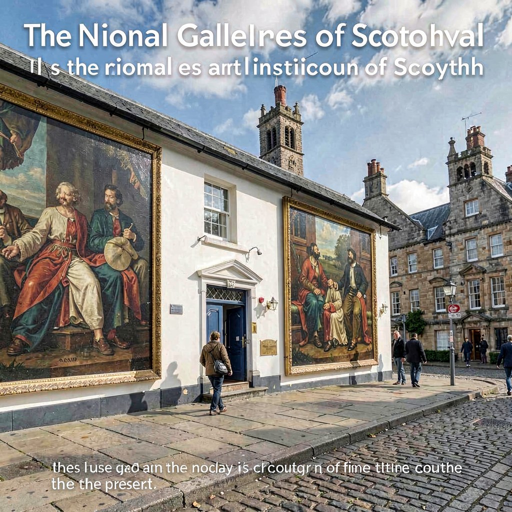 AI-generated illustration of National Galleries of Scotland
