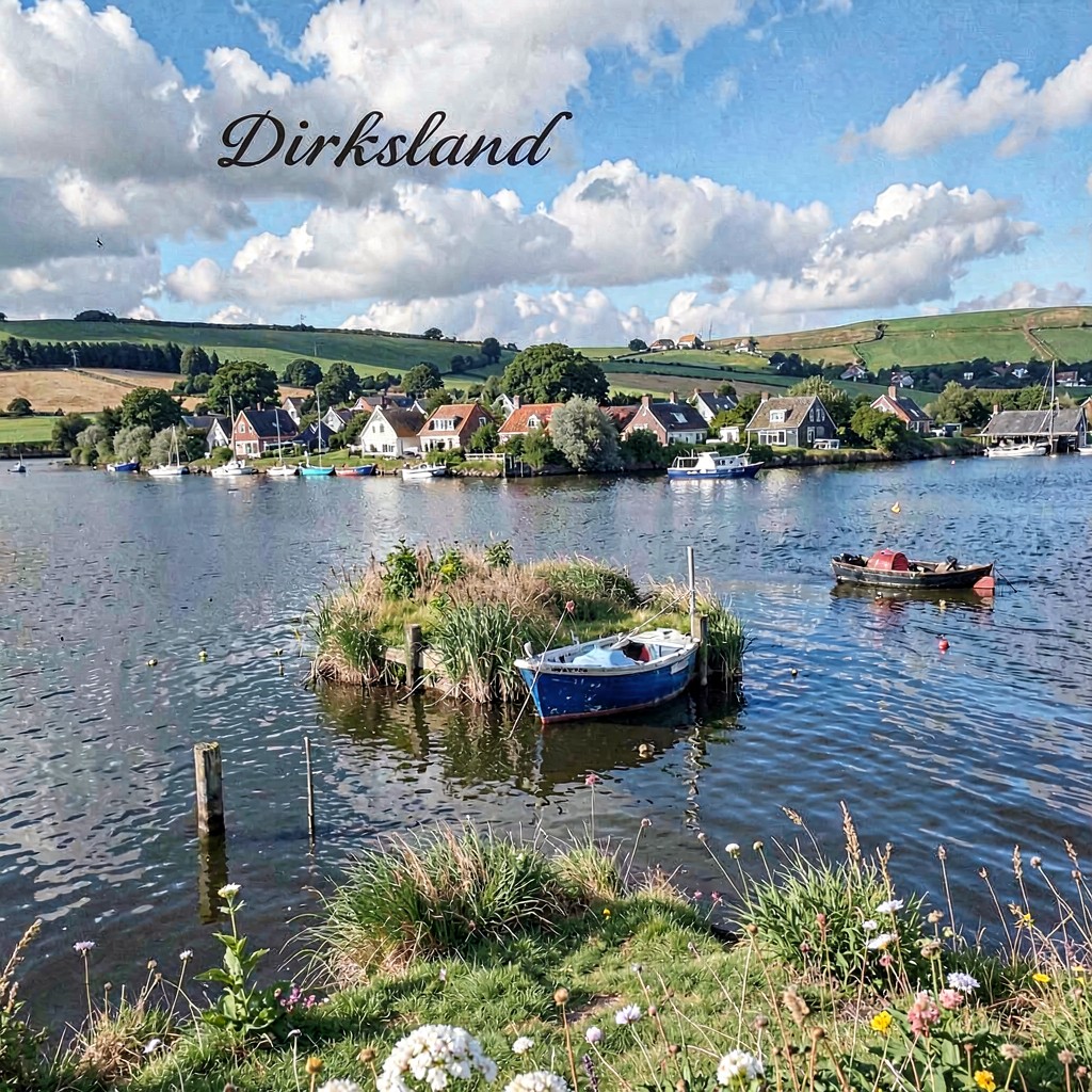 AI-generated illustration of Dirksland
