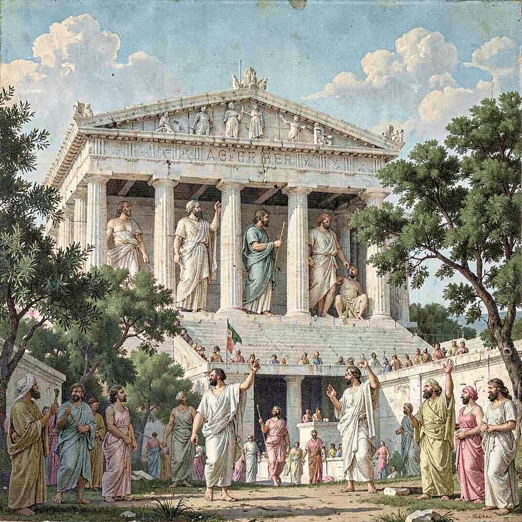 AI-generated illustration of Age of Pericles
