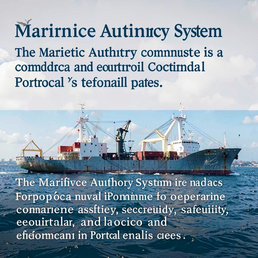 AI-generated illustration of Maritime Authority System