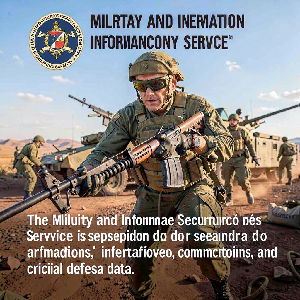 AI-generated illustration of Military and Information Security Service