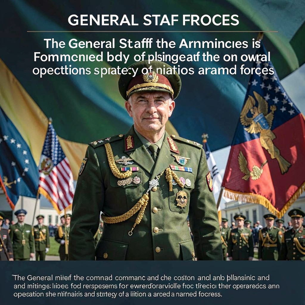AI-generated illustration of General Staff of the Armed Forces