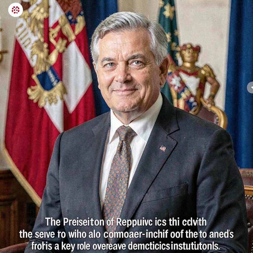 AI-generated illustration of President of the Republic