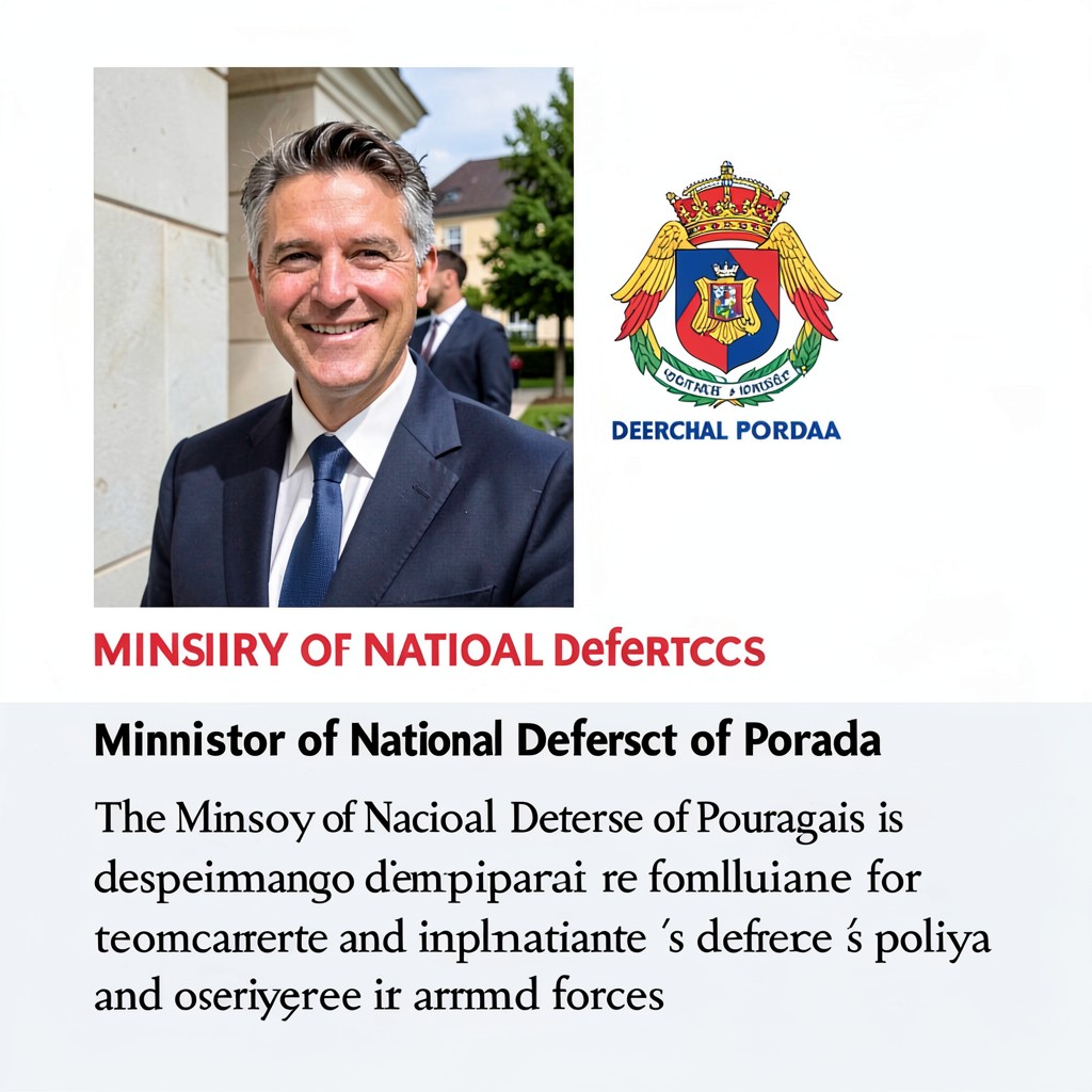 AI-generated illustration of Ministry of National Defence of Portugal