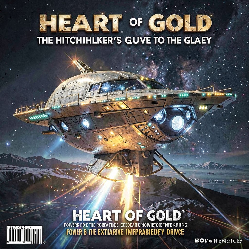 AI-generated illustration of Heart of Gold