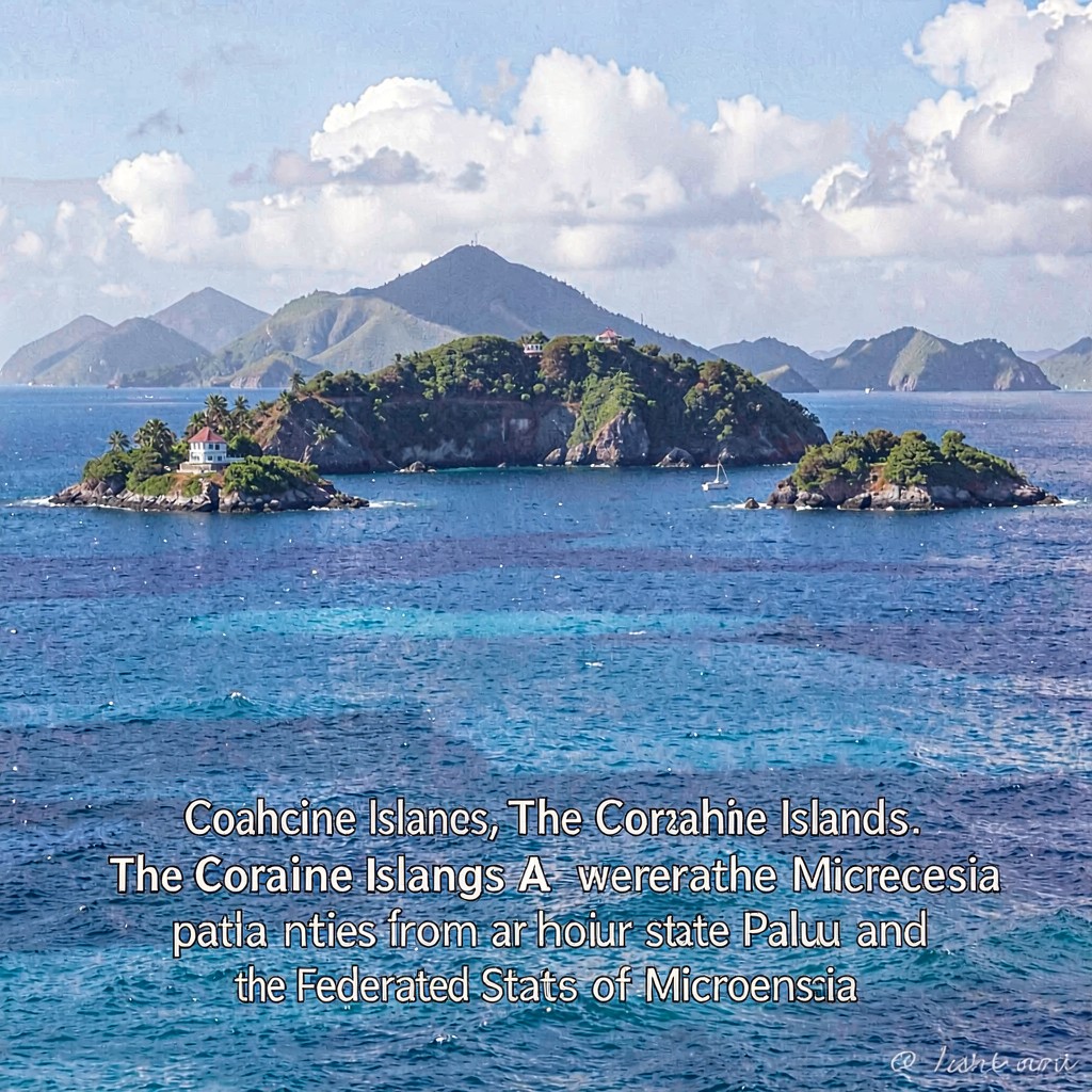 AI-generated illustration of Caroline Islands
