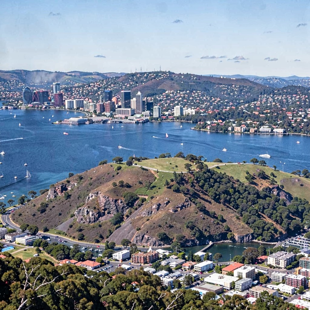 AI-generated illustration of Sydney Basin