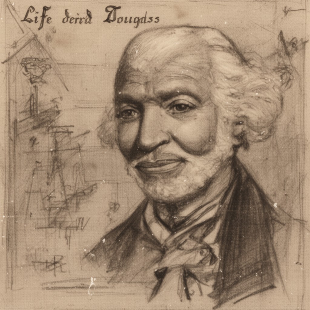 AI-generated illustration of Life and Times of Frederick Douglass