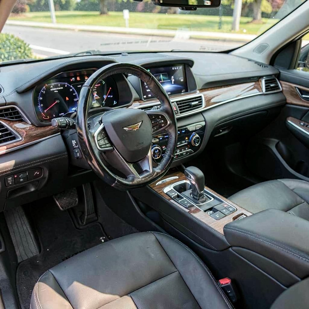 AI-generated illustration of Cadillac XT5