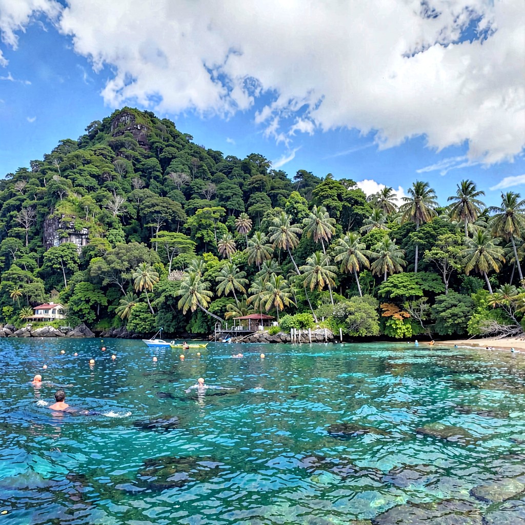 AI-generated illustration of Taveuni