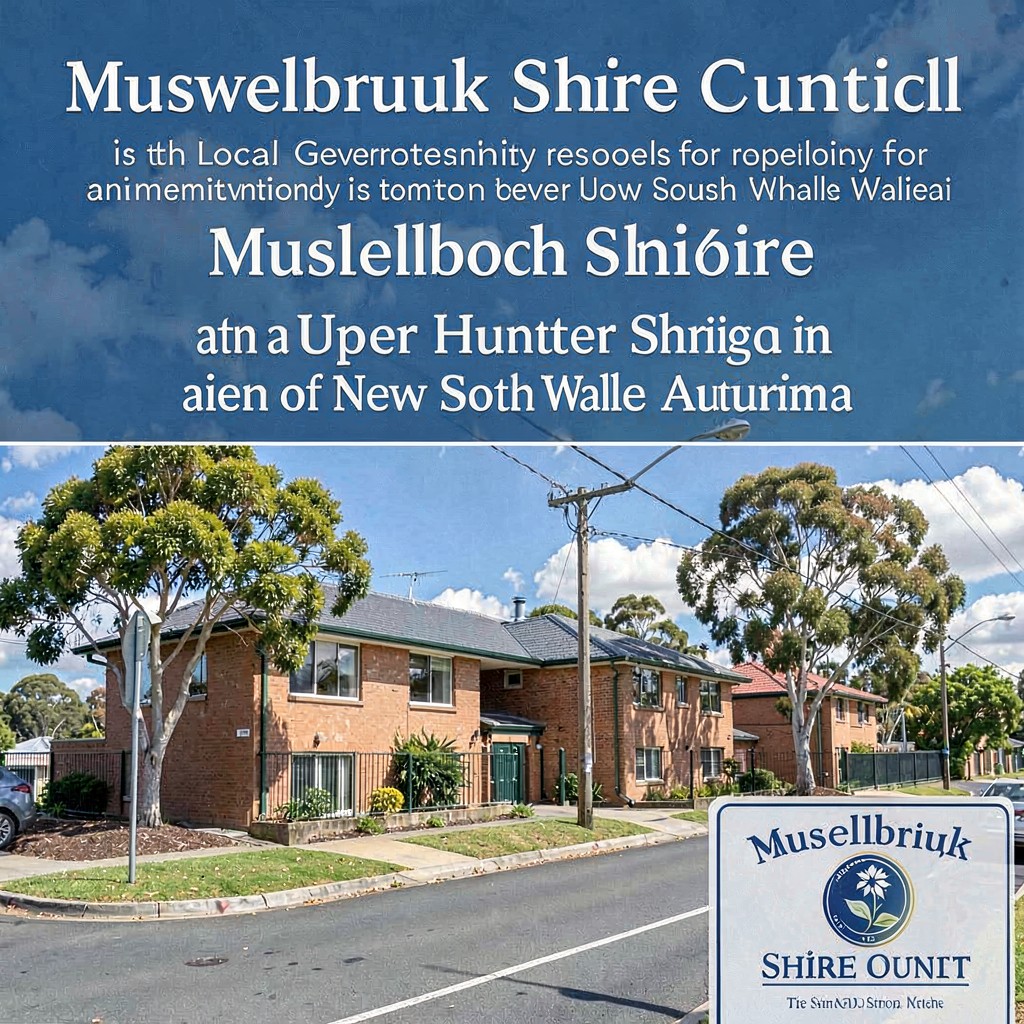 AI-generated illustration of Muswellbrook Shire Council
