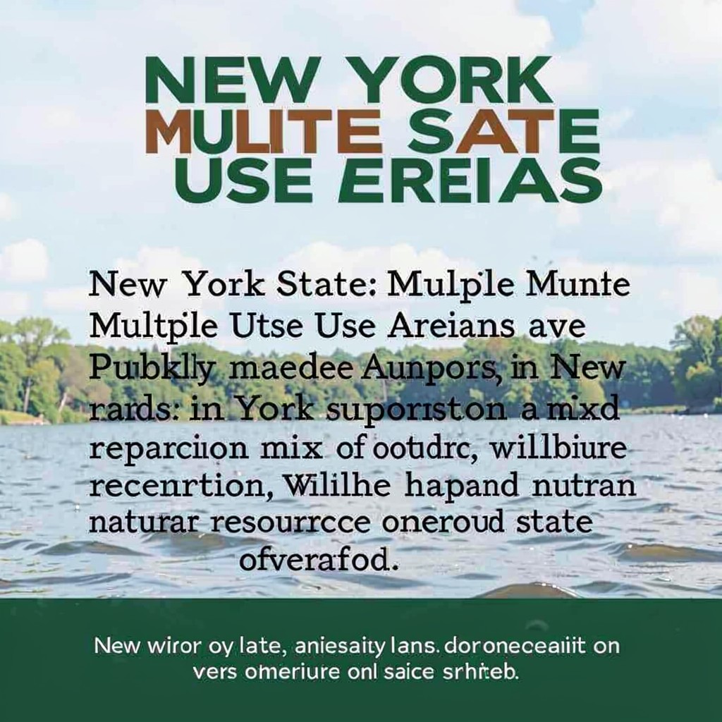 AI-generated illustration of New York State Multiple Use Areas