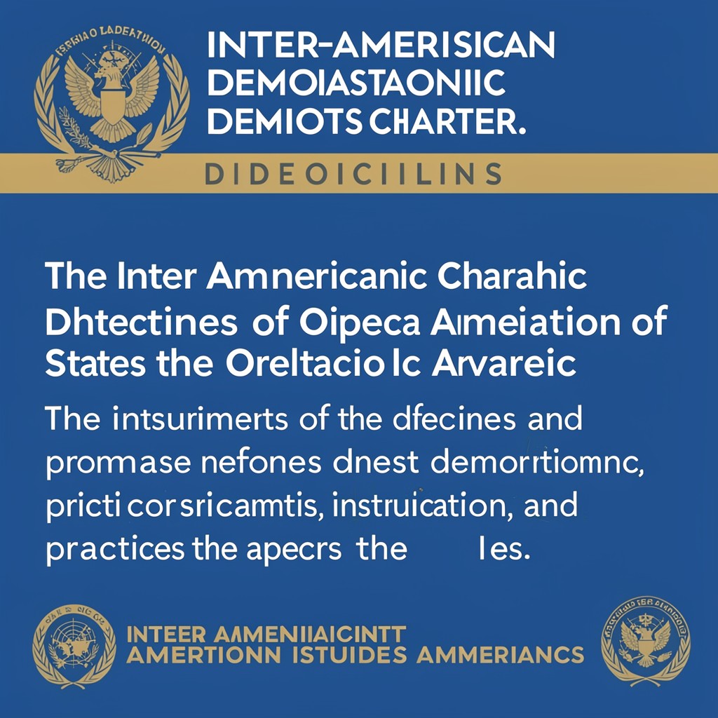 AI-generated illustration of Inter-American Democratic Charter
