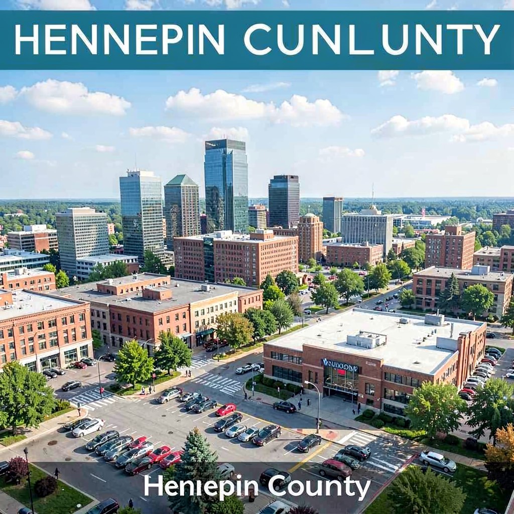 AI-generated illustration of Hennepin County