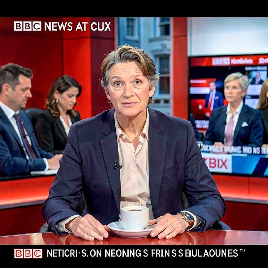 AI-generated illustration of BBC News at Six