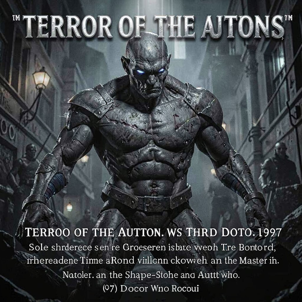 AI-generated illustration of Terror of the Autons