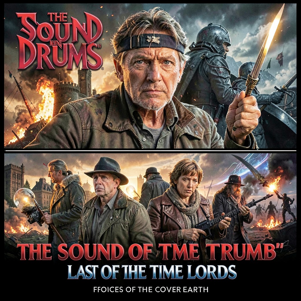 AI-generated illustration of The Sound of Drums / Last of the Time Lords