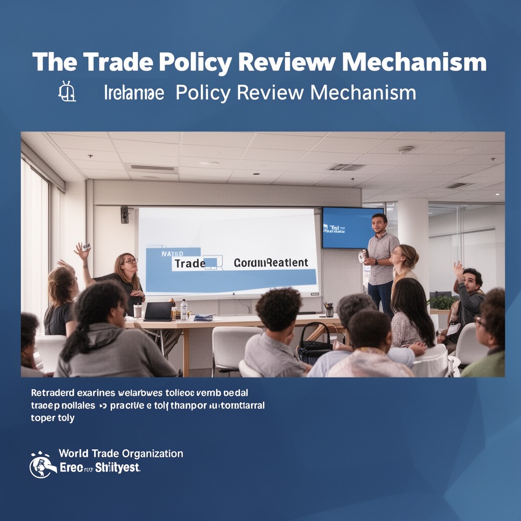 AI-generated illustration of Trade Policy Review Mechanism