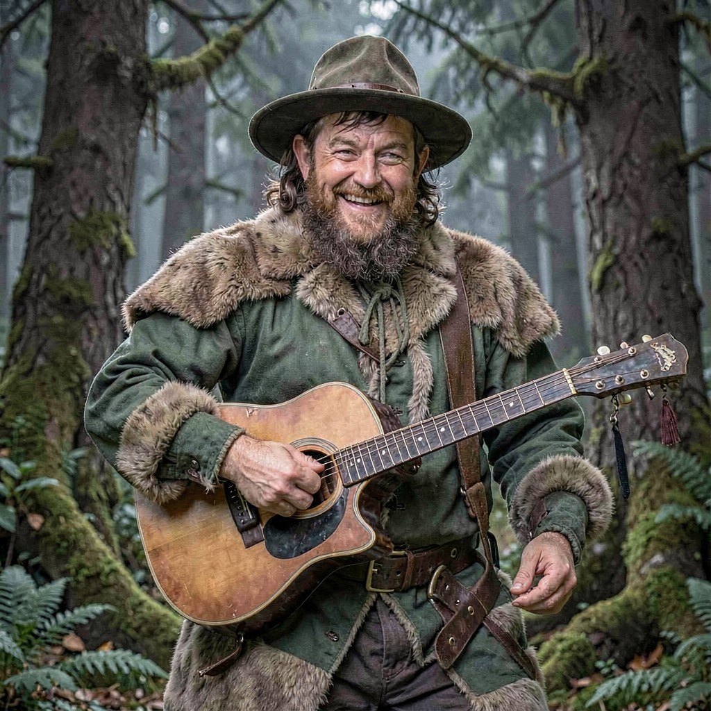 AI-generated illustration of Alan-a-Dale