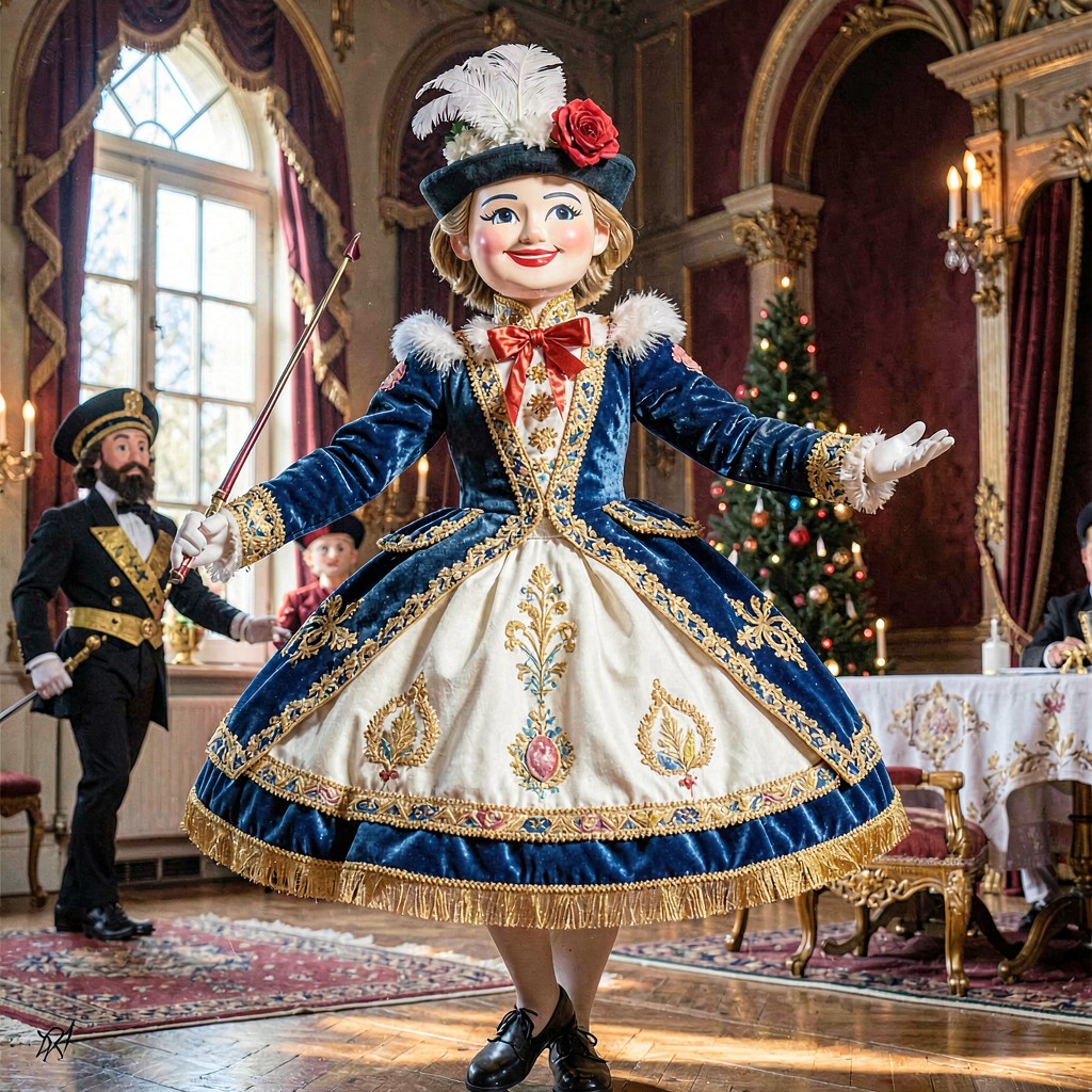 AI-generated illustration of The Nutcracker (adaptation)