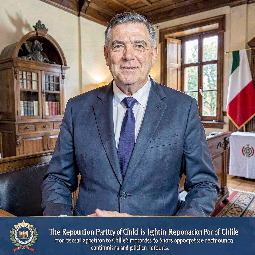 AI-generated illustration of Republican Party of Chile