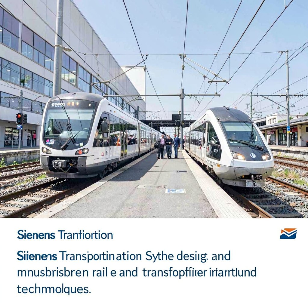 AI-generated illustration of Siemens Transportation Systems