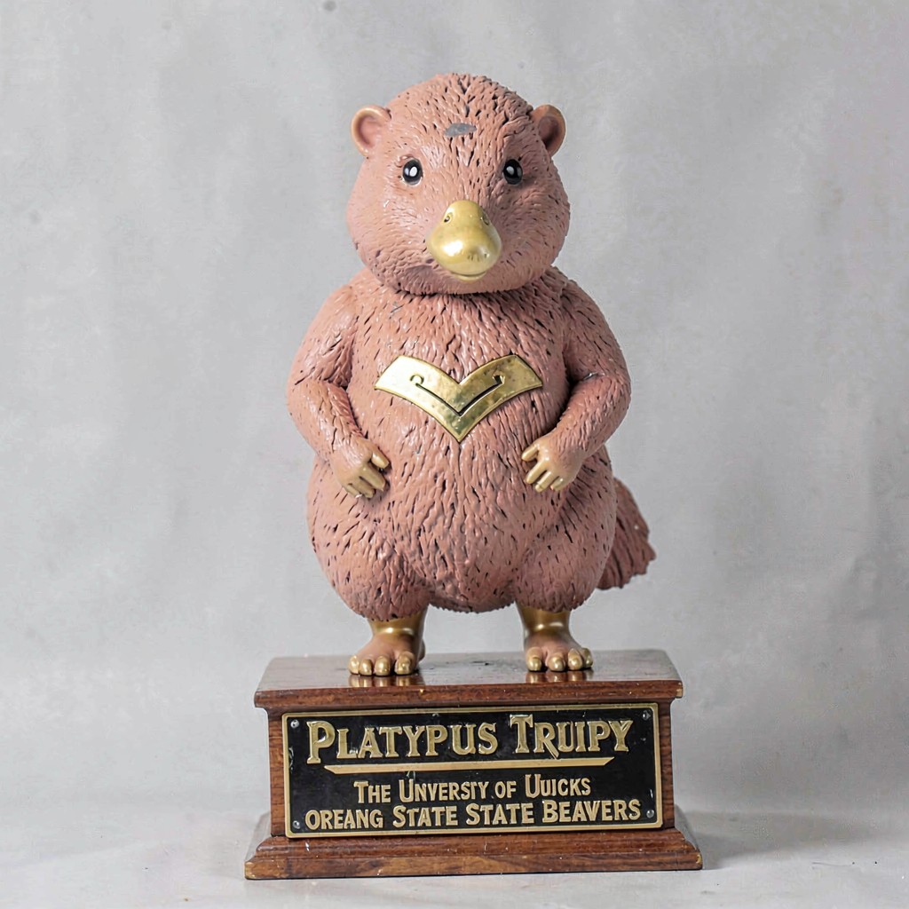 AI-generated illustration of Platypus Trophy