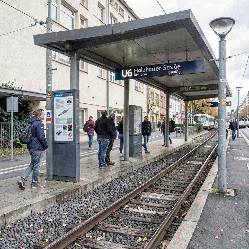 AI-generated illustration of Holzhauser Straße