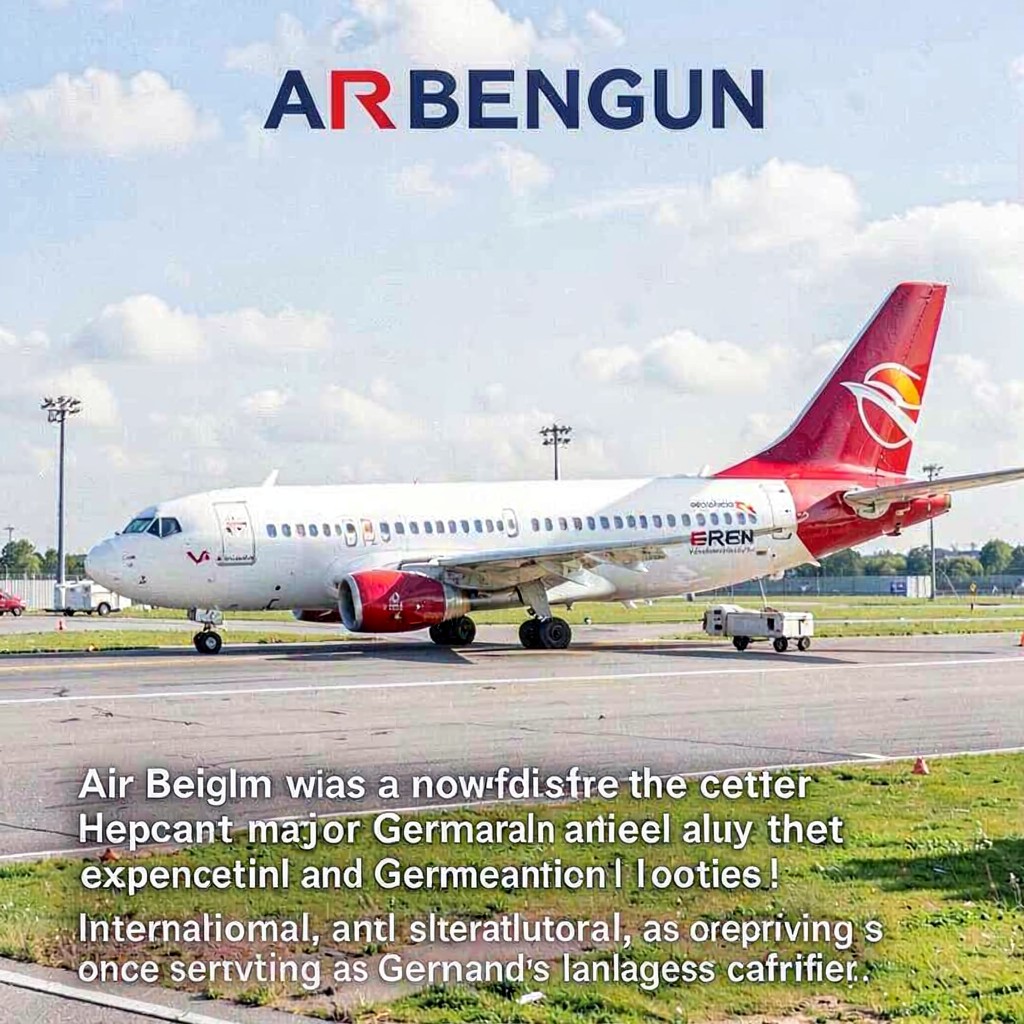AI-generated illustration of Air Berlin