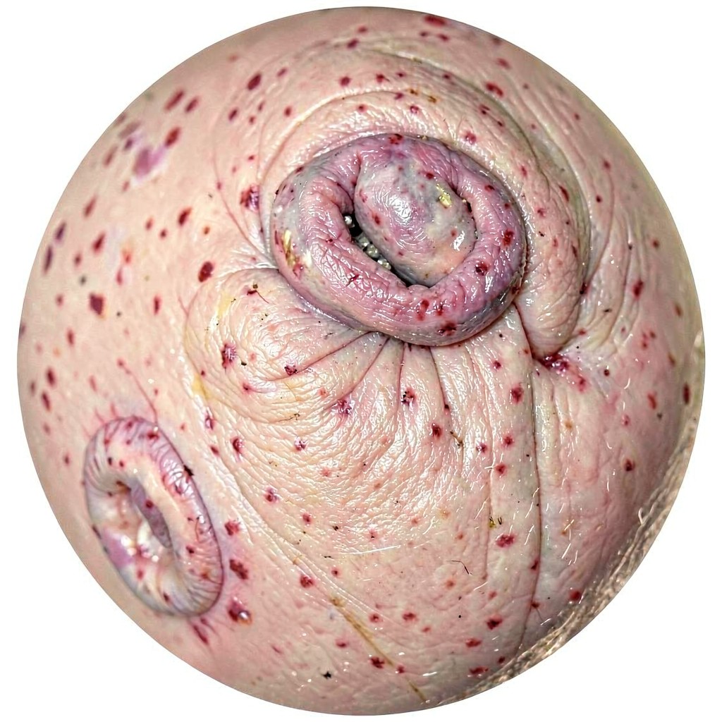 AI-generated illustration of Virchow's node