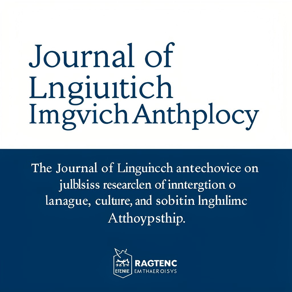 AI-generated illustration of Journal of Linguistic Anthropology