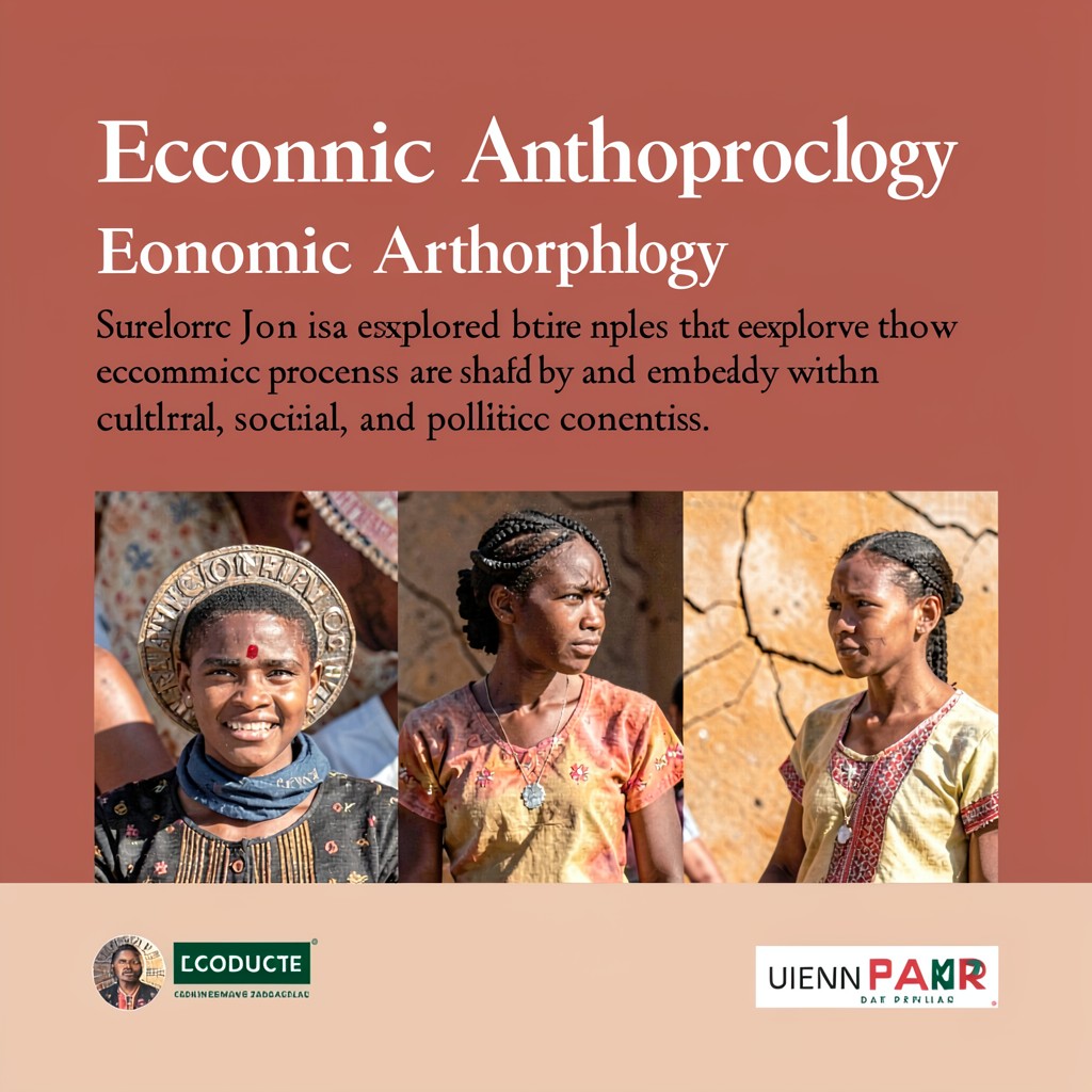 AI-generated illustration of Economic Anthropology