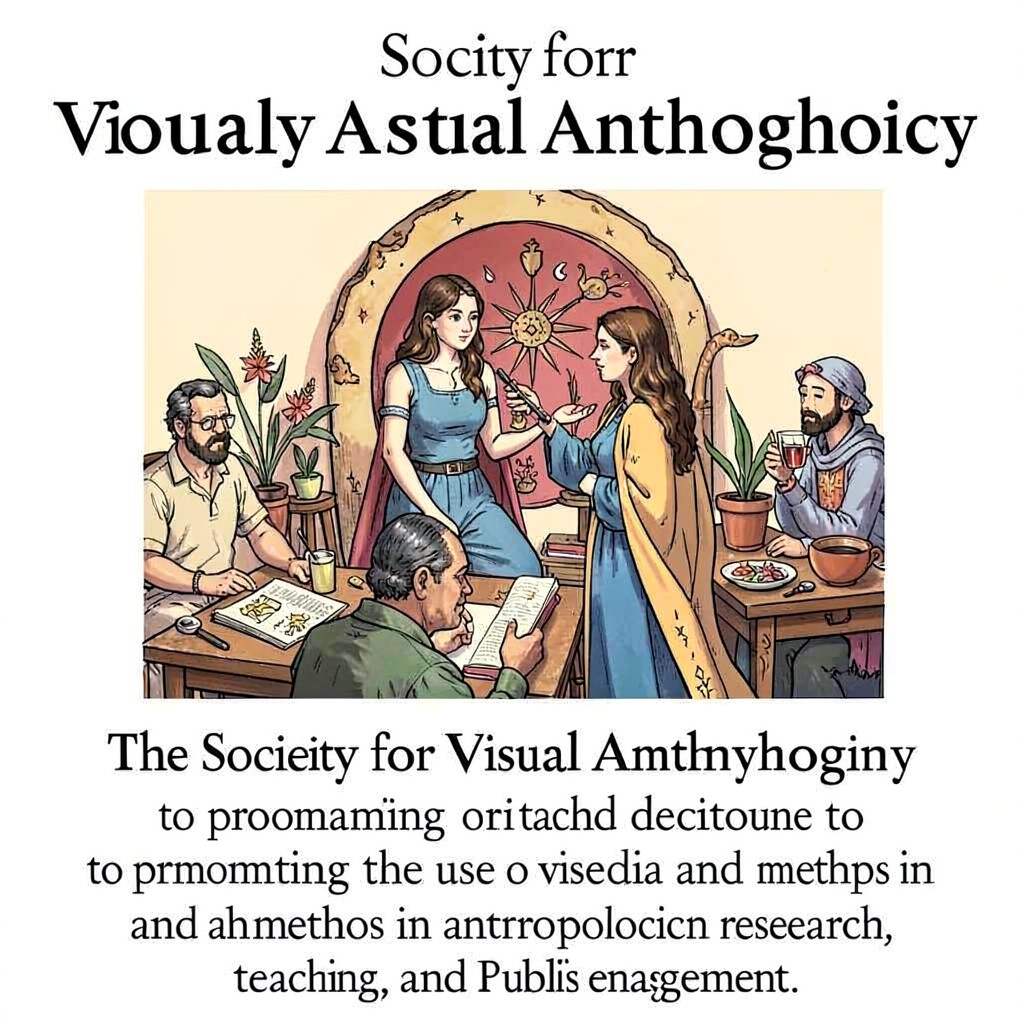 AI-generated illustration of Society for Visual Anthropology