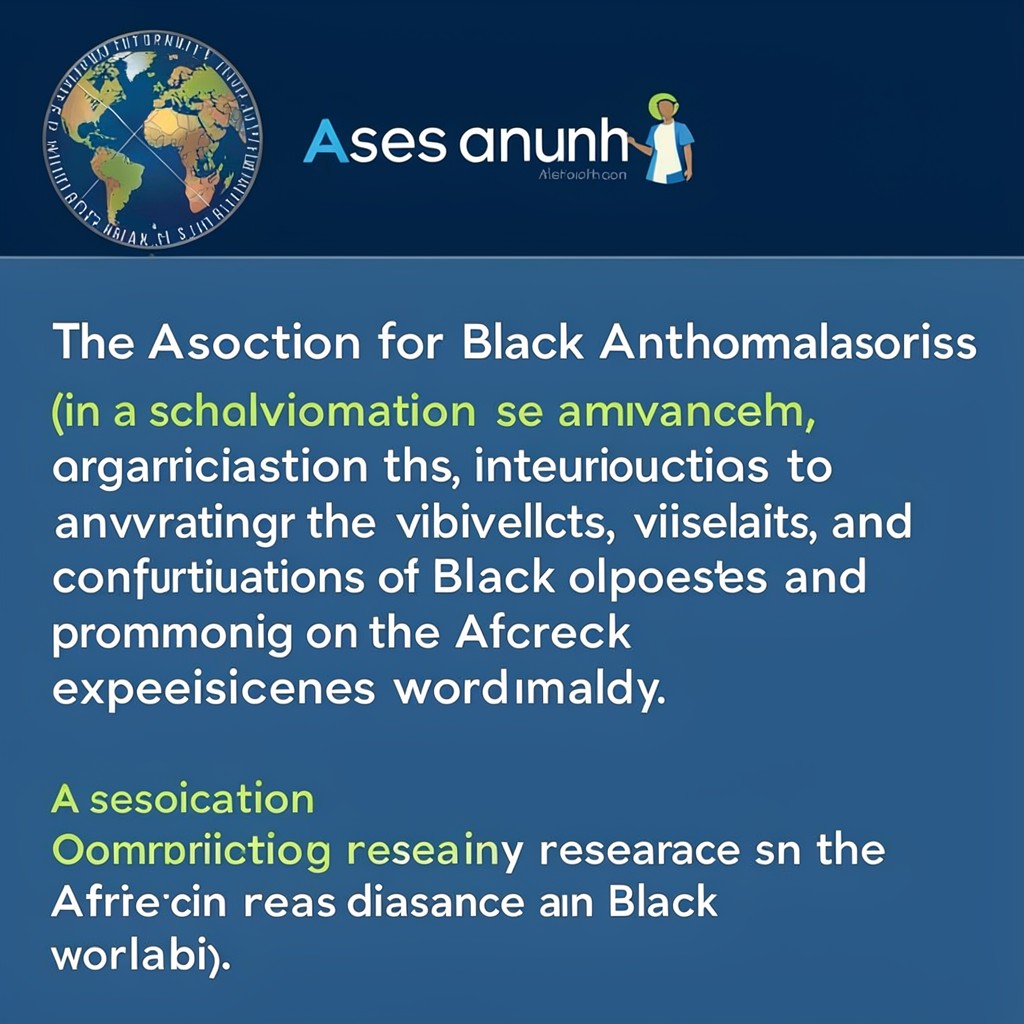 AI-generated illustration of Association for Black Anthropologists