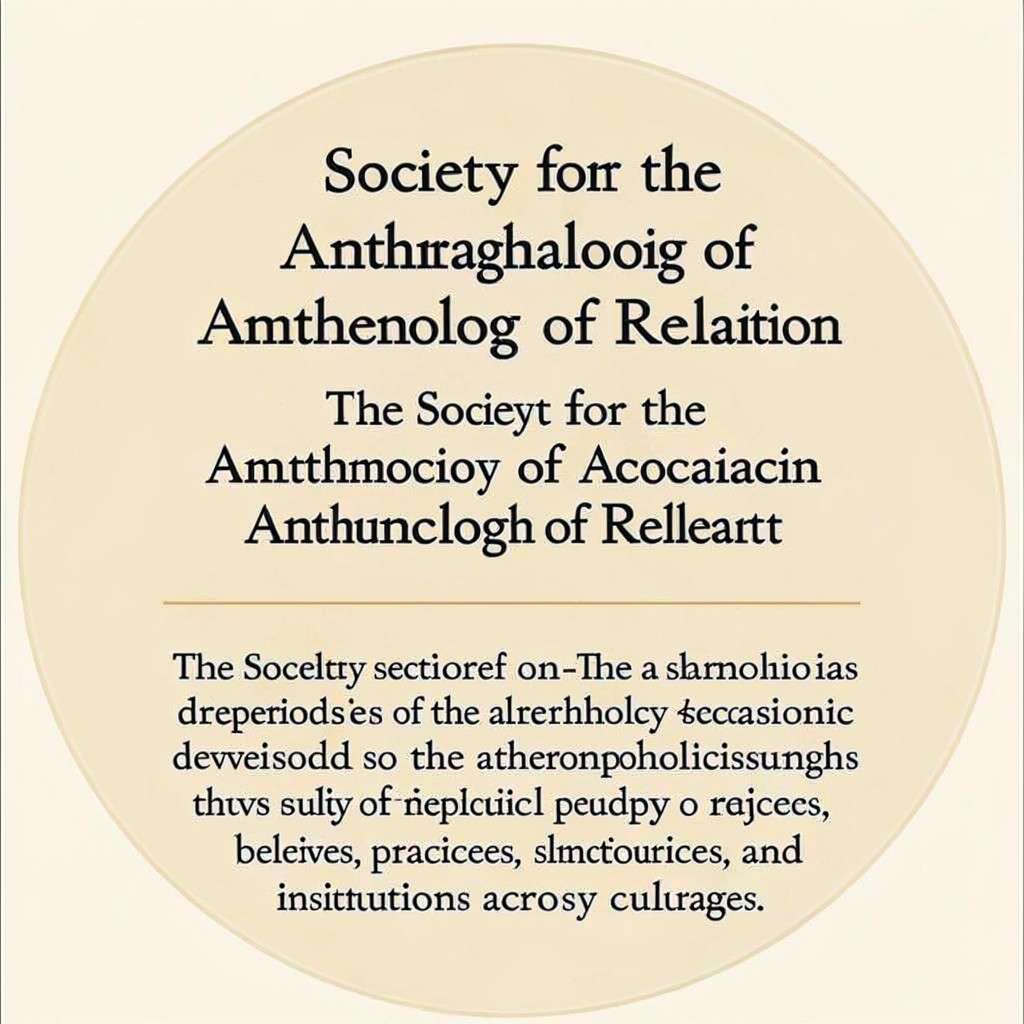AI-generated illustration of Society for the Anthropology of Religion