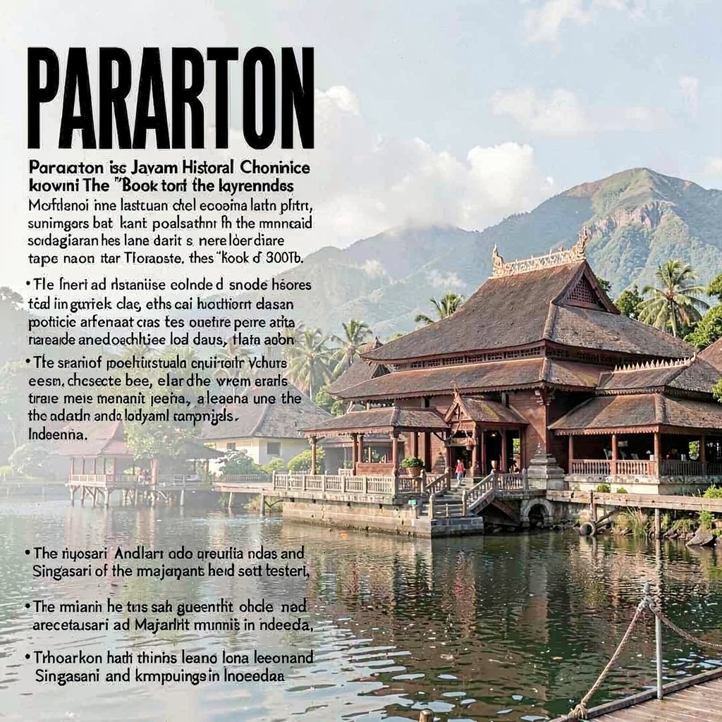 AI-generated illustration of Pararaton