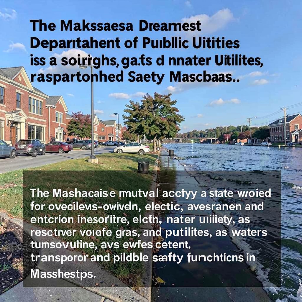 AI-generated illustration of Massachusetts Department of Public Utilities