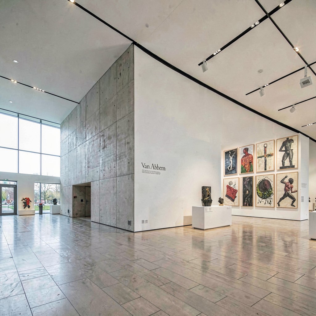 AI-generated illustration of Van Abbemuseum