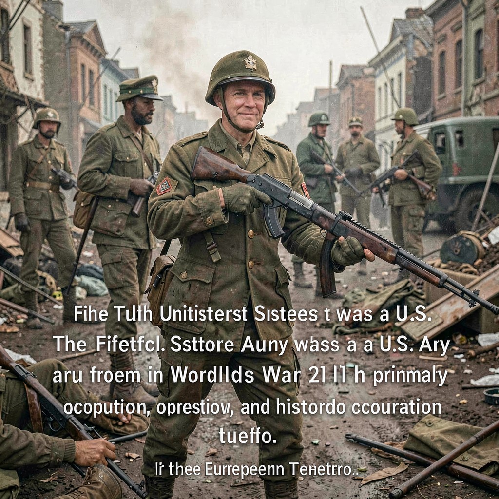 AI-generated illustration of Fifteenth United States Army