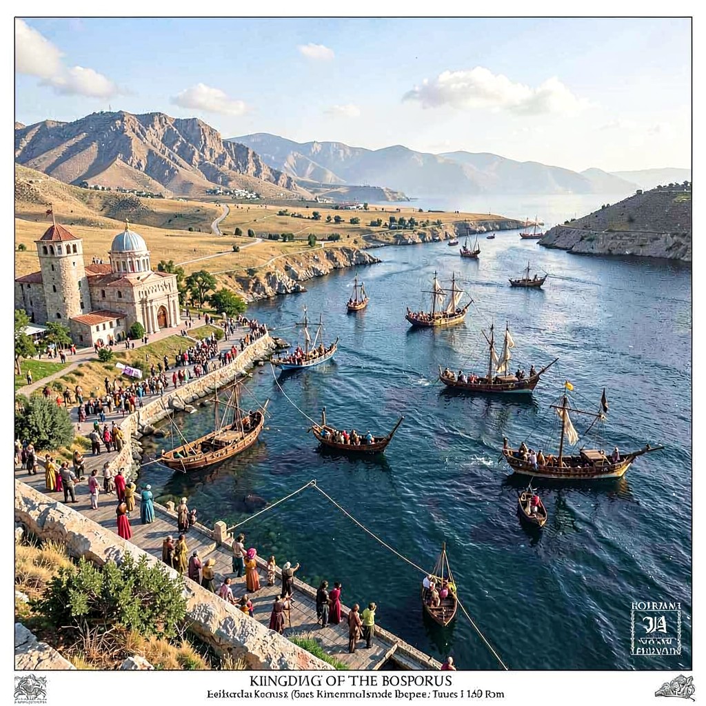 AI-generated illustration of Kingdom of the Bosporus