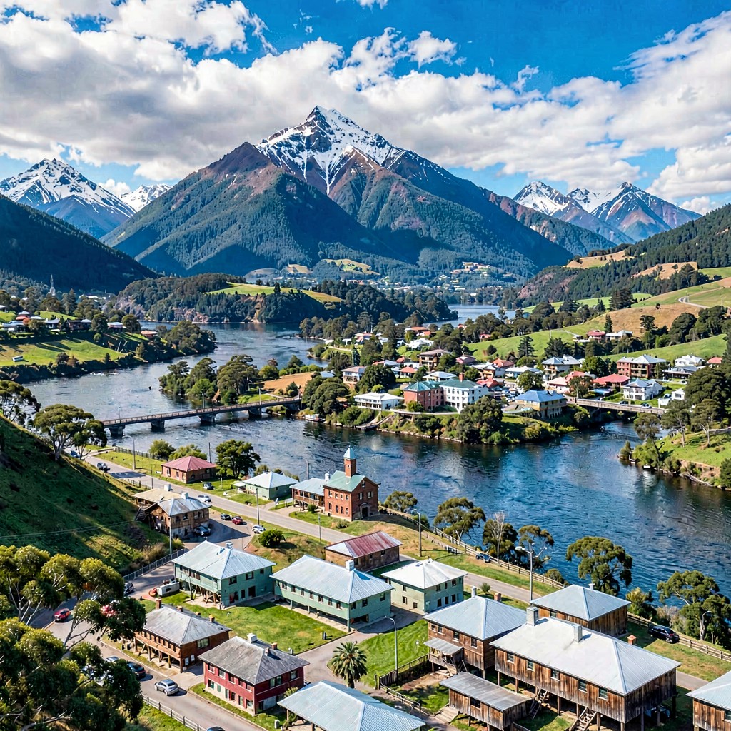 AI-generated illustration of Tumut