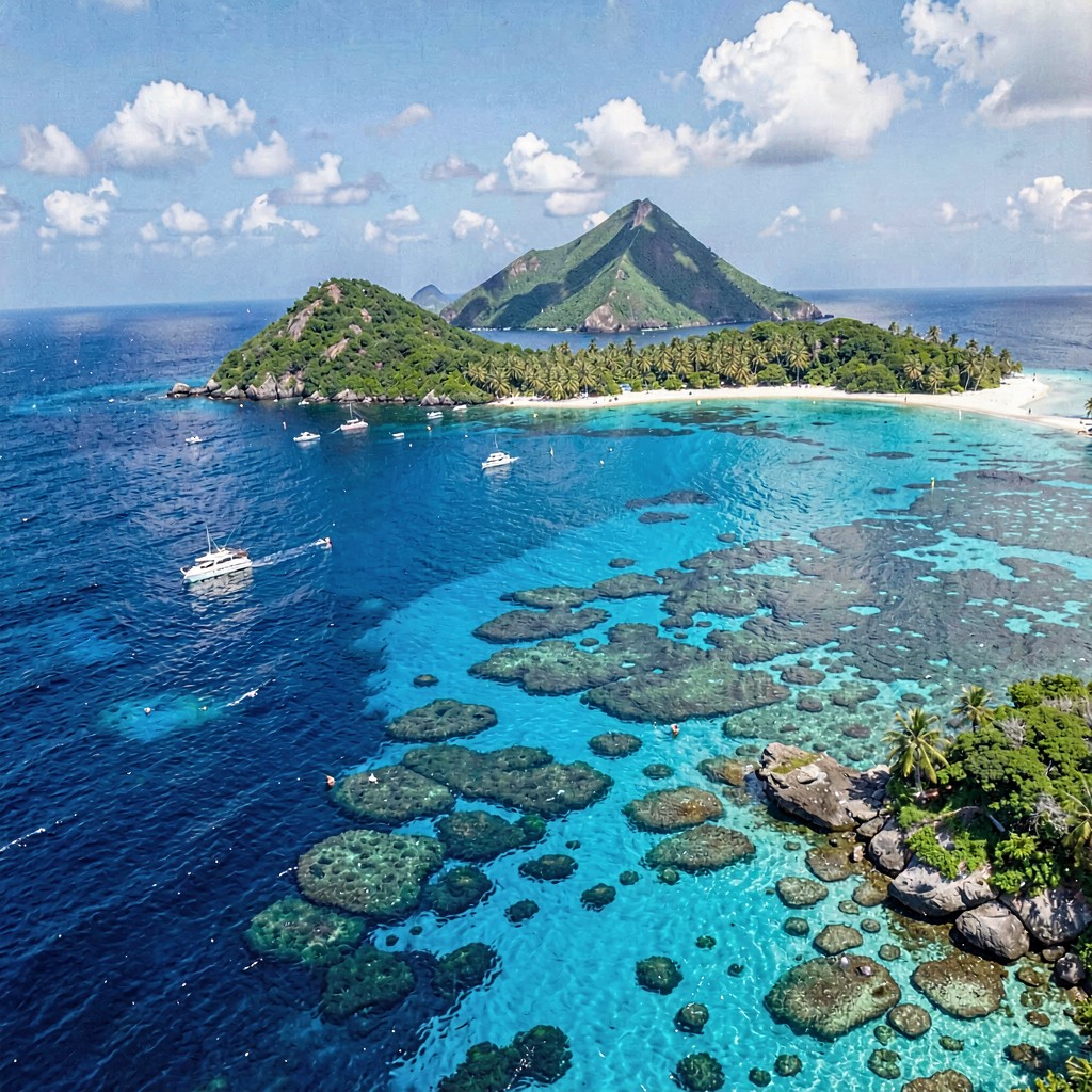 AI-generated illustration of Quirimbas Archipelago