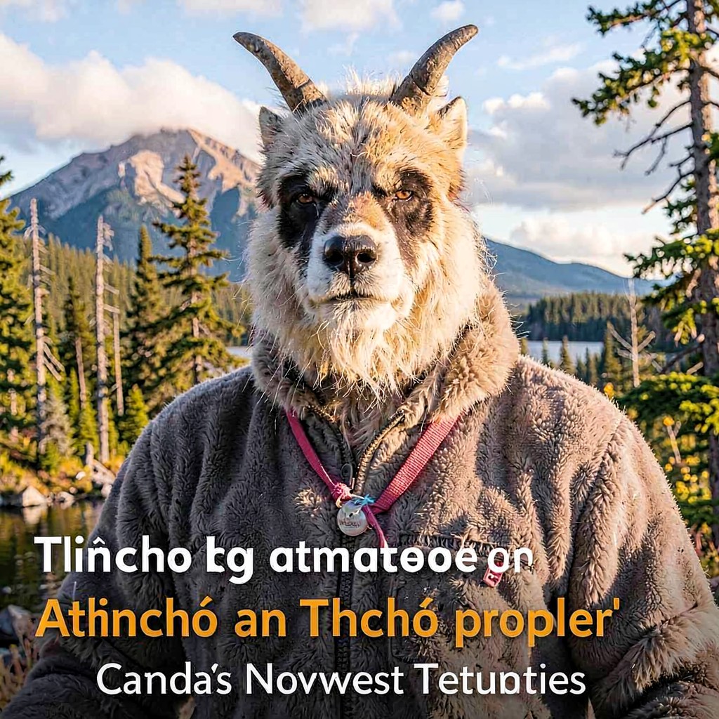 AI-generated illustration of Tłı̨chǫ