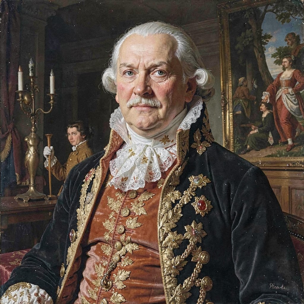 AI-generated illustration of Andries de Witt